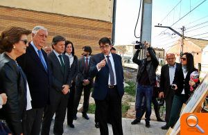 FGV inicia las obras de mejoras de seguridad y accesibilidad de los pasos a nivel y peatonal en Carlet