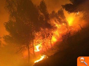 Se mantiene el nivel 3 de preemergencia por riesgo máximo de incendios forestales