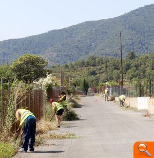 El Ayuntamiento de Onda refuerza la limpieza de caminos con la contratación de 20 ondenses  