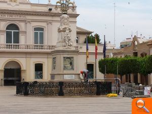 Alfafar restaura su Centenario Monumento al Nacimiento del Agua