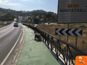 L´Ajuntament de Teulada realiza acciones de señalización y mantenimiento  en diversas calles - (foto 2)