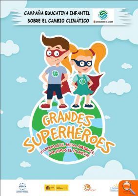 Medio Ambiente pone en marcha “Grandes Superhéroes”, la primera Campaña Educativa Infantil contra el cambio climático - (foto 2)
