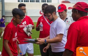 Raúl Reina participa en Singapur en los ASEAN Paragames