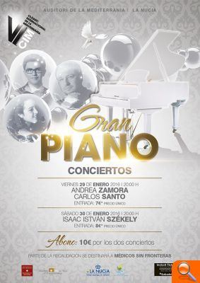 Conciertos Solidarios de Piano con Isaac Székely para Médicos Sin Fronteras - (foto 2)