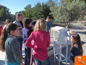 50 alumnos del Colegio Garganes de Altea visitan el Centro Educativo Medioambiental del Captivador