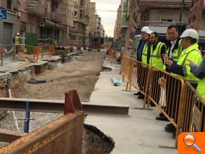 La primera fase de las obras en Carrús finalizarán en el plazo de un mes y medio