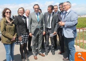 Maria José Salvador y Josep Rull visitan Almenara para reivindicar la ejecución del corredor Mediterráneo - (foto 4) Maria José Salvador y Josep Rull visitan Almenara para reivindicar la ejecución del corredor Mediterráneo - (foto 4)