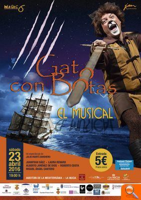 “Gato con Botas. El Musical” llega a Auditori de La Nucía este sábado