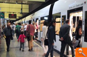 Metrovalencia desplazó en abril a 5.404.215 viajeros en el conjunto de todas sus líneas