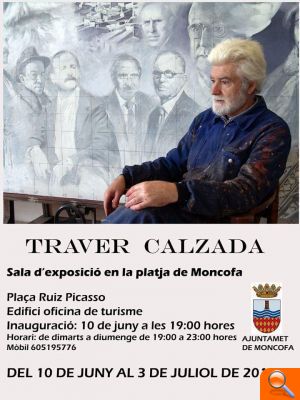 Inauguración de la exposición de Traver Calzada