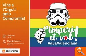 Compromís reclama el apoyo de todos los grupos municipales para el día del orgullo LGTBI+