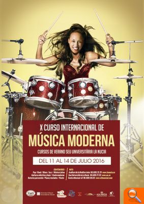 Últimos días de inscripción para el X Curso de Música Moderna de la UA - (foto 2)