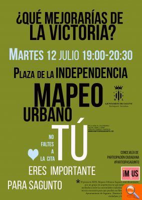 Los mapeos urbanos se trasladan este martes a la plaza de la Independencia de Puerto de Sagunto - (foto 2) Los mapeos urbanos se trasladan este martes a la plaza de la Independencia de Puerto de Sagunto - (foto 2)