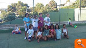 Entrega de los premios del campeonato anual de tenis del Alcasar