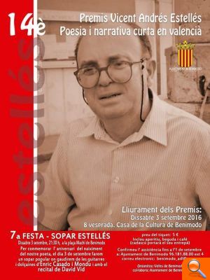 El conseller Marzà asistirá sábado a la entrega de los Premios Literarios Vicent Andrés Estellés de Benimodo - (foto 2)