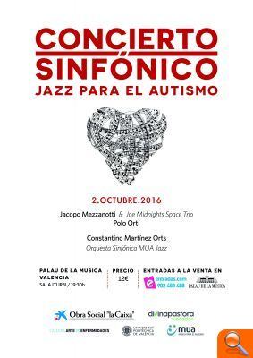 Concierto Sinfónico de Jazz en el Palau de la Música de Valencia