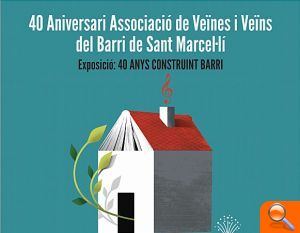 L'AVV del Barrio Sant Marcel·lí celebrará mañana en Rambleta los actos centrales de su 40 aniversario