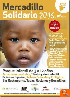 Del 14 al 16 de octubre, 10º Mercadillo Solidario de Puçol - (foto 5) Del 14 al 16 de octubre, 10º Mercadillo Solidario de Puçol - (foto 5)