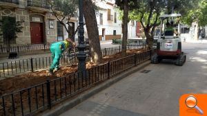 Manises replanta els jardins de la Plaça Cor de Jesús - (foto 2)