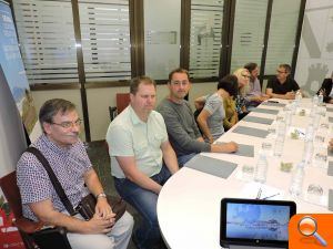 Recepció als participants en el projecte europeu Erasmus + de Ciutats Creatives de la Gastronomia  - (foto 3)