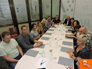 Recepció als participants en el projecte europeu Erasmus + de Ciutats Creatives de la Gastronomia  - (foto 4)