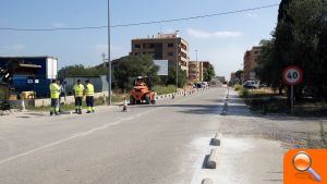 En marxa el nou itinerari peatonal al carrer Palleter - (foto 2)
