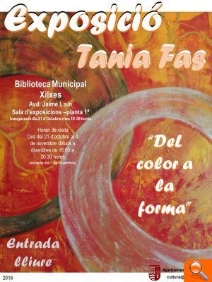 La Biblioteca Municipal exposa l'obra de la pintora Tania Fas - (foto 2) La Biblioteca Municipal exposa l'obra de la pintora Tania Fas - (foto 2)