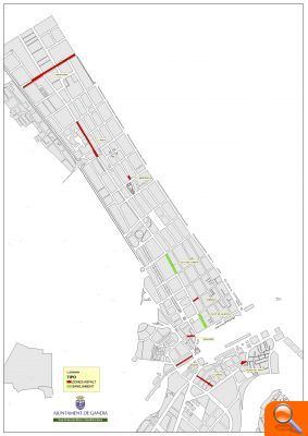 Gandia invertirà fins a final d'any prop de 400.000 € en millorar carrers - (foto 3) Gandia invertirà fins a final d'any prop de 400.000 € en millorar carrers - (foto 3)