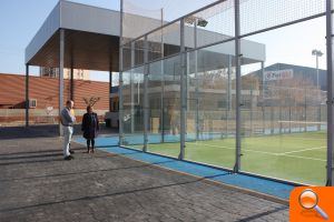 Almassora creará una terraza sobre los vestuarios de las pistas municipales de tenis y pádel