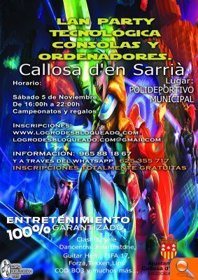 Callosa d'en Sarrià acull per primera vegada una Lan Party Tecnològica - (foto 2)