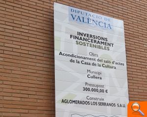 La Diputación invierte 300.000 euros en la remodelación de la Casa de la Cultura 