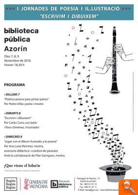 La biblioteca d'Alacant dedicarà la setmana que ve a la poesia i a la il·lustració amb les jornades 'Escrivim i dibuixem' - (foto 2)