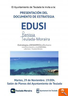 Teulada presenta a la ciudadanía el proyecto EDUSI - (foto 2) Teulada presenta a la ciudadanía el proyecto EDUSI - (foto 2)