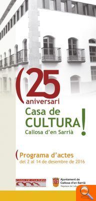 Callosa d’en Sarrià inaugura mañana los actos del 25 aniversario de la Casa de Cultura  - (foto 2)