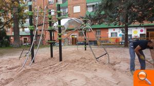 Ontinyent millora les zones de jocs de 4 parcs públics amb noves torres de jocs i gronxadors - (foto 2)