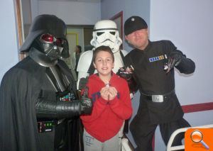 “La fuerza” de Star Wars acompaña a los niños ingresados en el Hospital de Sant Joan  - (foto 2)