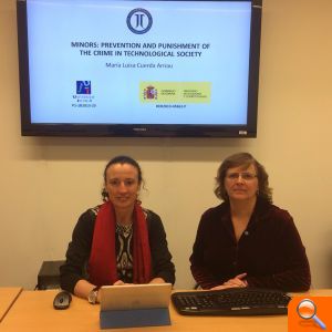La UJI presenta en la New York University un estudio sobre la prevención y sanción de la delincuencia en la sociedad tecnológica - (foto 2) La UJI presenta en la New York University un estudio sobre la prevención y sanción de la delincuencia en la sociedad tecnológica - (foto 2)