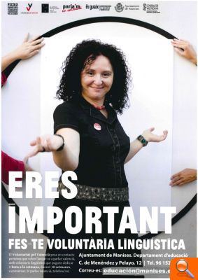 Manises ha puesto en marcha la campaña “Eres importante, hazte voluntaria lingüística” - (foto 2)