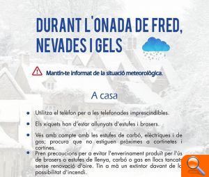 Alzira posa en marxa un protocol davant l’onada de fred