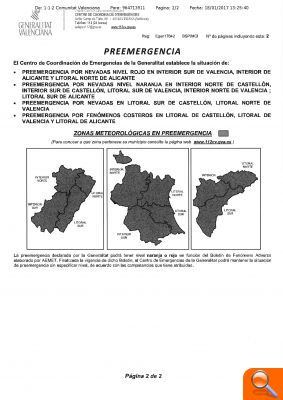 El Ayuntamiento de Segorbe establece un protocolo ante la ola de frío - (foto 2) El Ayuntamiento de Segorbe establece un protocolo ante la ola de frío - (foto 2)