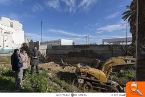 Comencen les obres del passeig de vianants que unirà la plaça del Tirant i Sant Josep