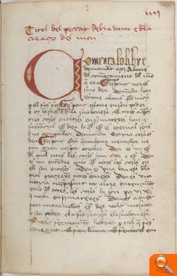 Quan el Papa Pio II ordenà traduir la Biblia Parva de la llengua valenciana a l'italià- (foto 1) Quan el Papa Pio II ordenà traduir la Biblia Parva de la llengua valenciana a l'italià- (foto 1)