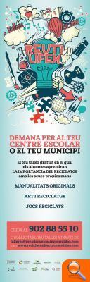 Recicla con los Cinco Sentidos realiza varios talleres de reciclaje en el IES Ramón Cid de Benicarló - (foto 2)