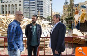 Generalitat, Diputació i Ajuntament treballen conjuntament en el projecte marc 'Per unes Falles Sostenibles' - (foto 2)