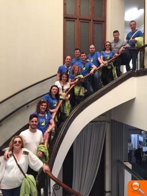 La Junta Local Fallera visita l'Ateneu Mercantil - (foto 3)