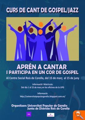 Una vintena de persones es matriculen al curs de cant de gospel de la UPG - (foto 2)