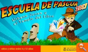 Urbano Jones y el Templo del Libro llenarán de aventuras la Escuela de Pascua de Burjassot