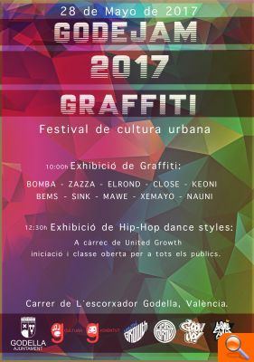 El Godejam Graffiti 2017 es celebrarà el 28 de maig - (foto 2) El Godejam Graffiti 2017 es celebrarà el 28 de maig - (foto 2)