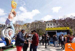 La acción promocional de las Hogueras de San Juan en Lisboa genera más de tres millones de impactos - (foto 2)