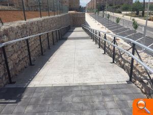 Finalizan las obras de accesibilidad y acondicionamiento para la implantación de un parque urbano en la Zona Norte - (foto 4)
